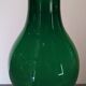 Green opaline water drop pendant light from the 50s/60s
