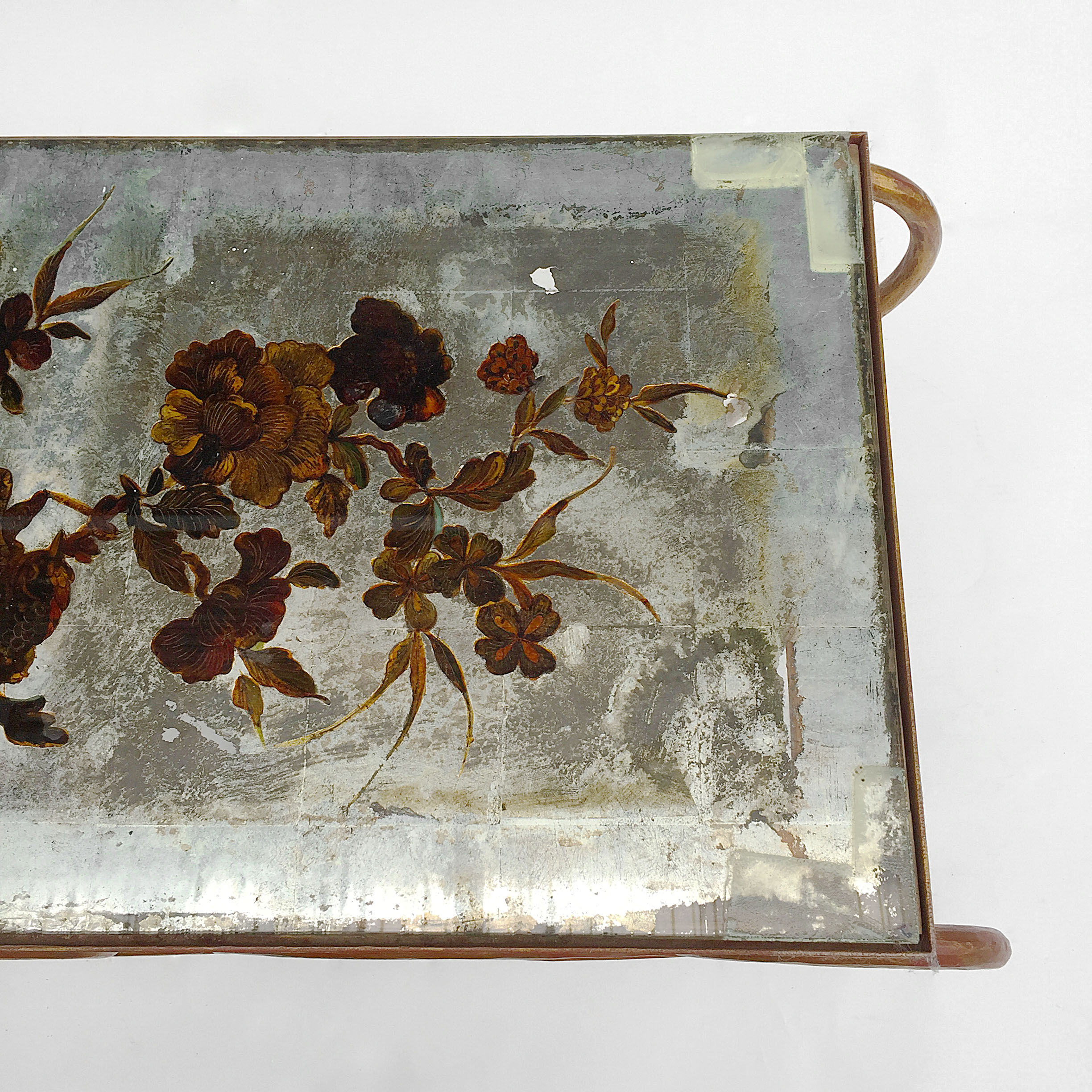 Rene Drouet Gilded Cocktail Coffee Table Art Deco