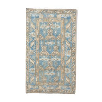 ative Soft Muted Color Turkish Oushak Rug, Living Room Rug 2'7" X 6'12"