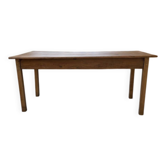 Table de ferme en cerisier