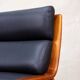 Vintage Teak Armchair High-Back Mid Century Danish