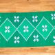 Double-sided carpet entirely handmade in wool