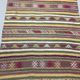 Turkish kilim runner 210x58 cm