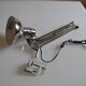Articulated architect lamp with vintage clip, 90s, chrome metal