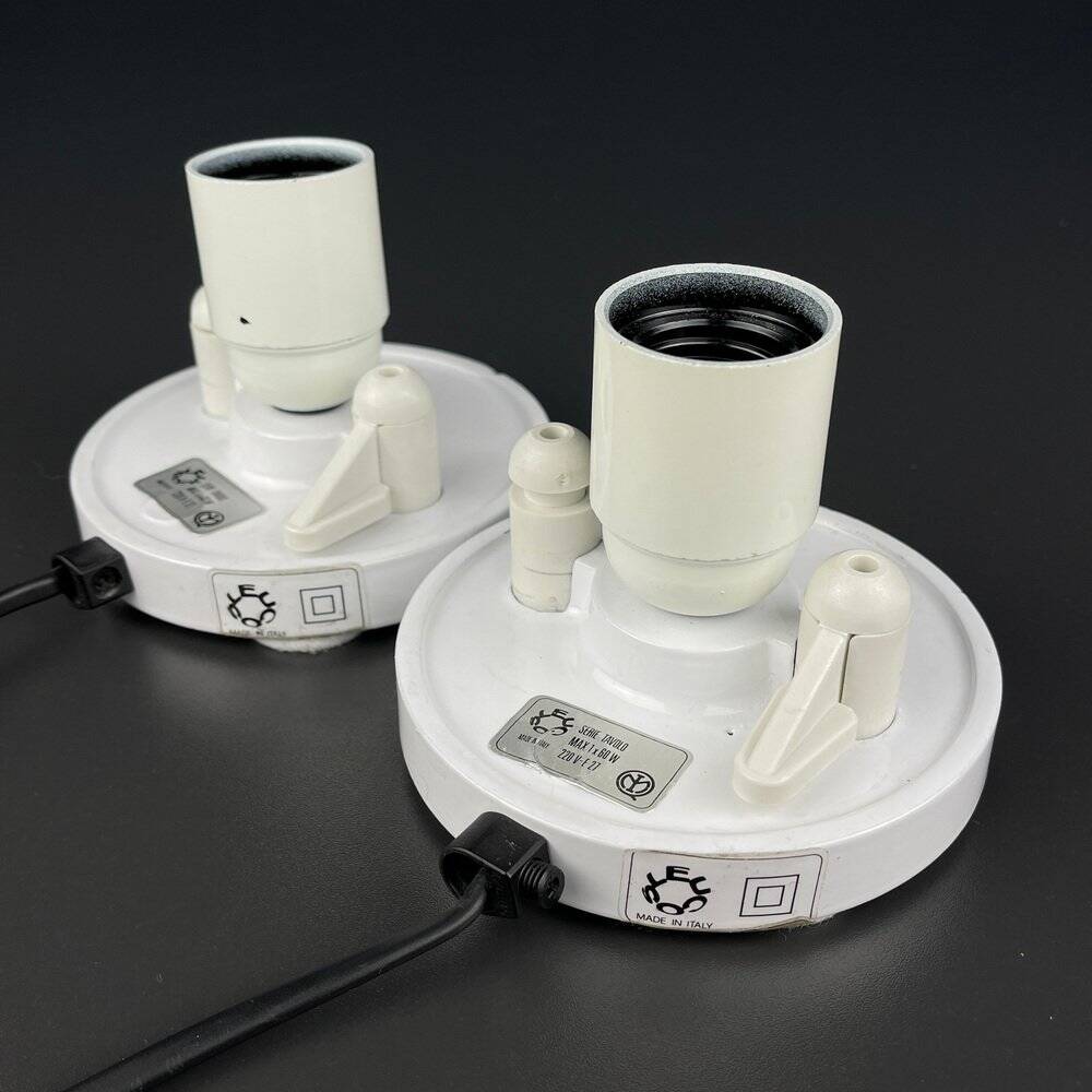 Idra table lamps in Murano glass by Rosanna Toso for Leucos, Italy, 1980s, set of 2