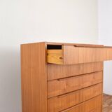 Commode à tiroirs en teck, Danemark, 1960