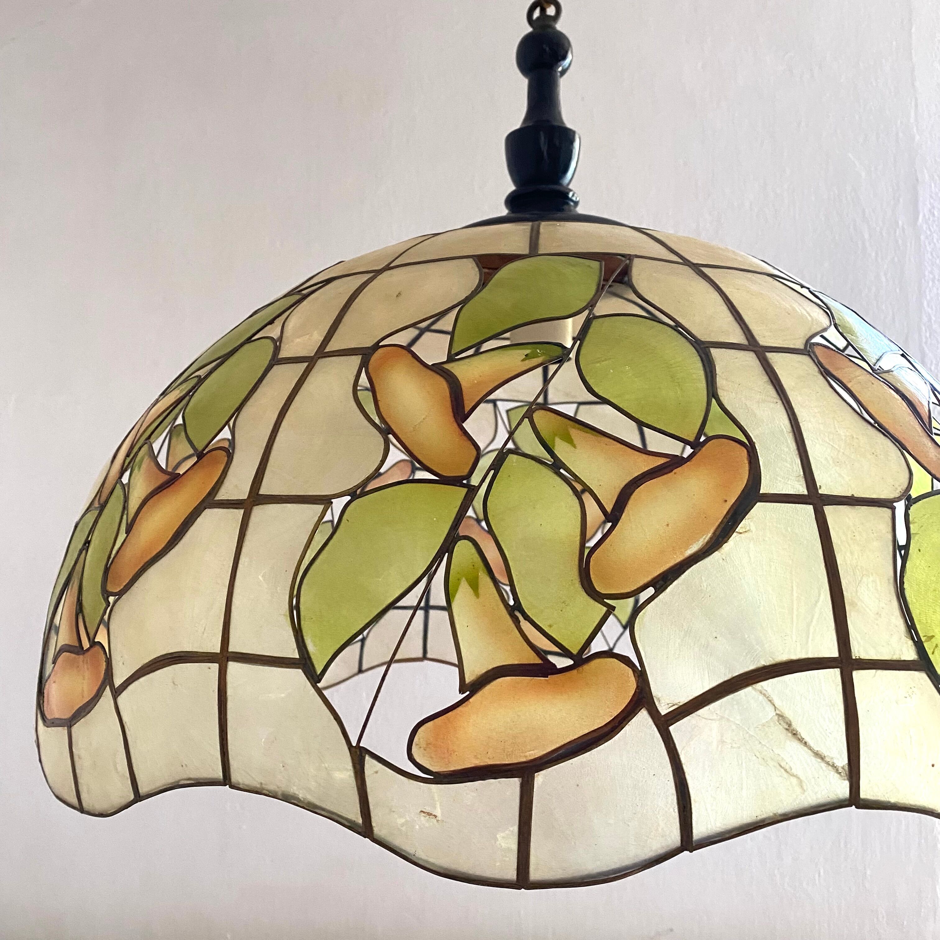 Suspension en nacre vintage