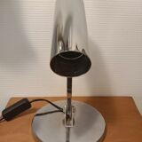 Chrome articulated desk lamp