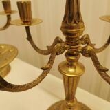 Set of 2 brass candlesticks