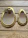 2 brass mirrors