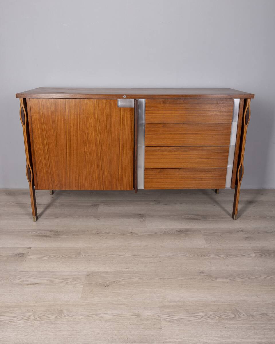 Vintage 1950s sideboard from the "Taormina" series by Ico Parisi for MIM