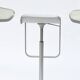 Set of 3 Lem bar stools, designed by Shin and Tomoko Azumi for Lapalma