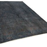 Handmade oriental contemporary 1980s 218 cm x 315 cm grey wool carpet