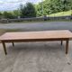 Duo XXL farmhouse table 320 cm oak spindle legs