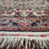 Handmade Pakistani wool and silk rug 122x77cm