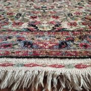 Tapis Pakistanais laine et soie fait main 122x77cm