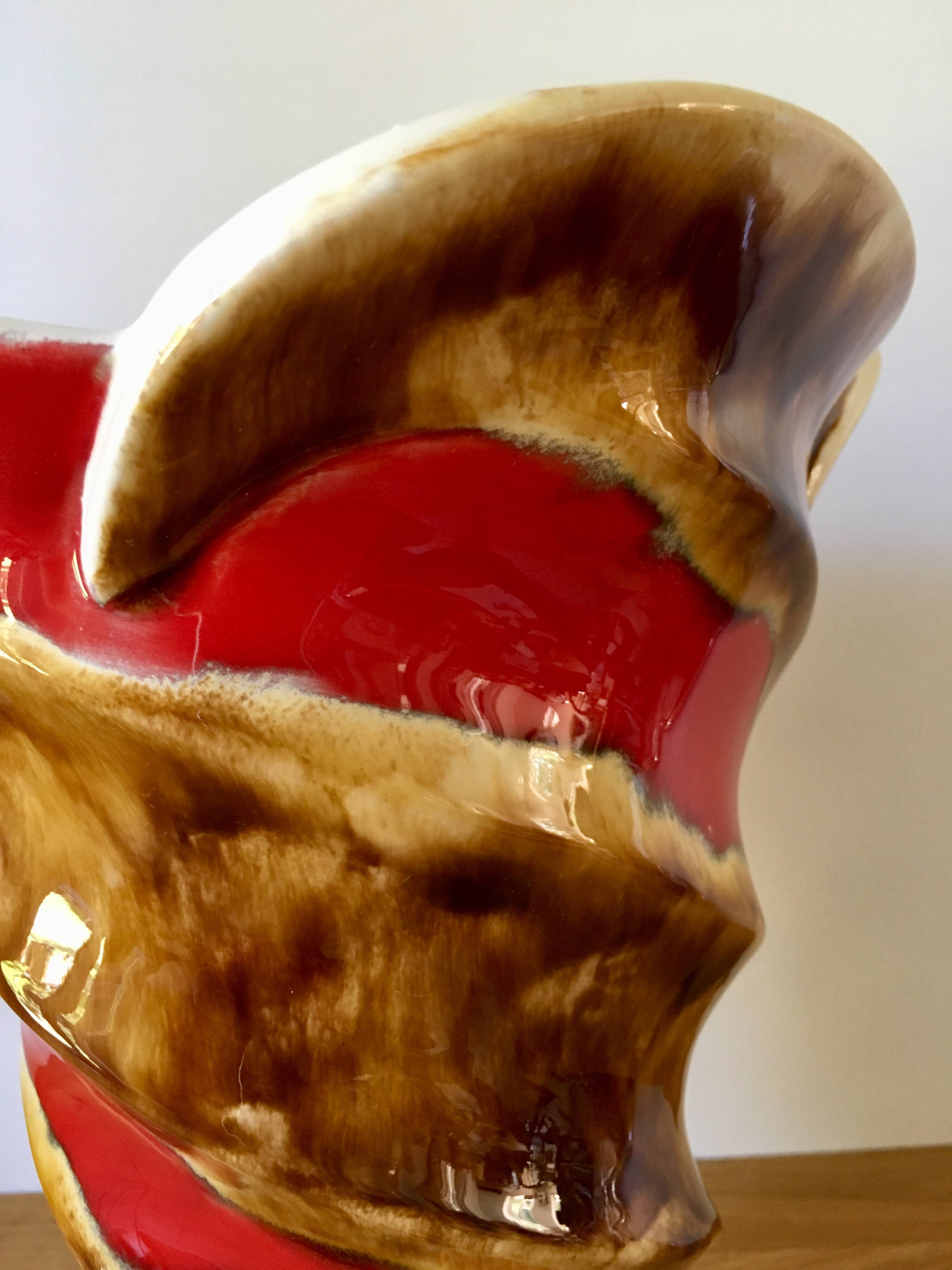 Large Glazed Ceramic VASE BAUDIN