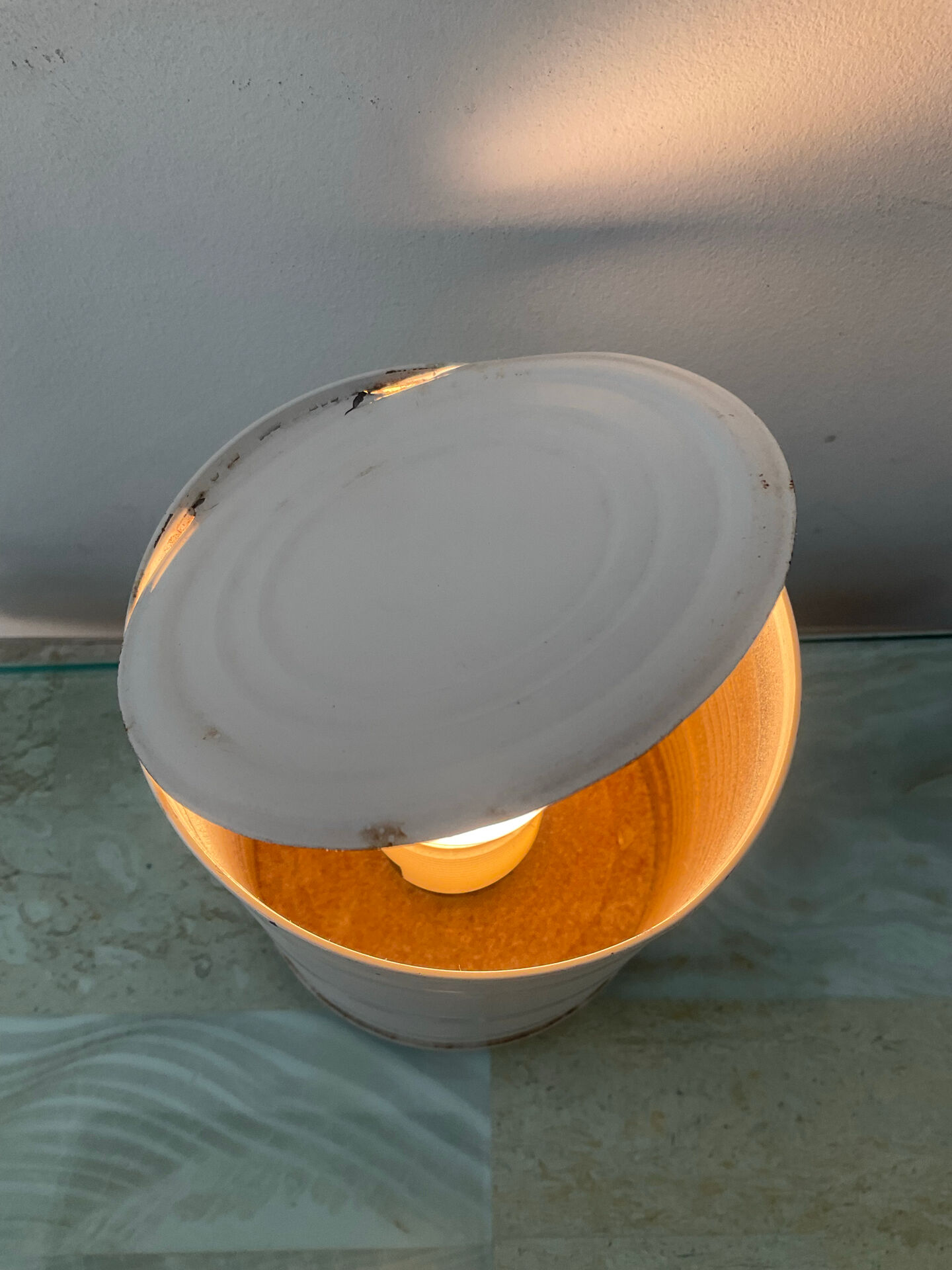 Vintage lamp Vrieland Pop Art from the 70s-80s.