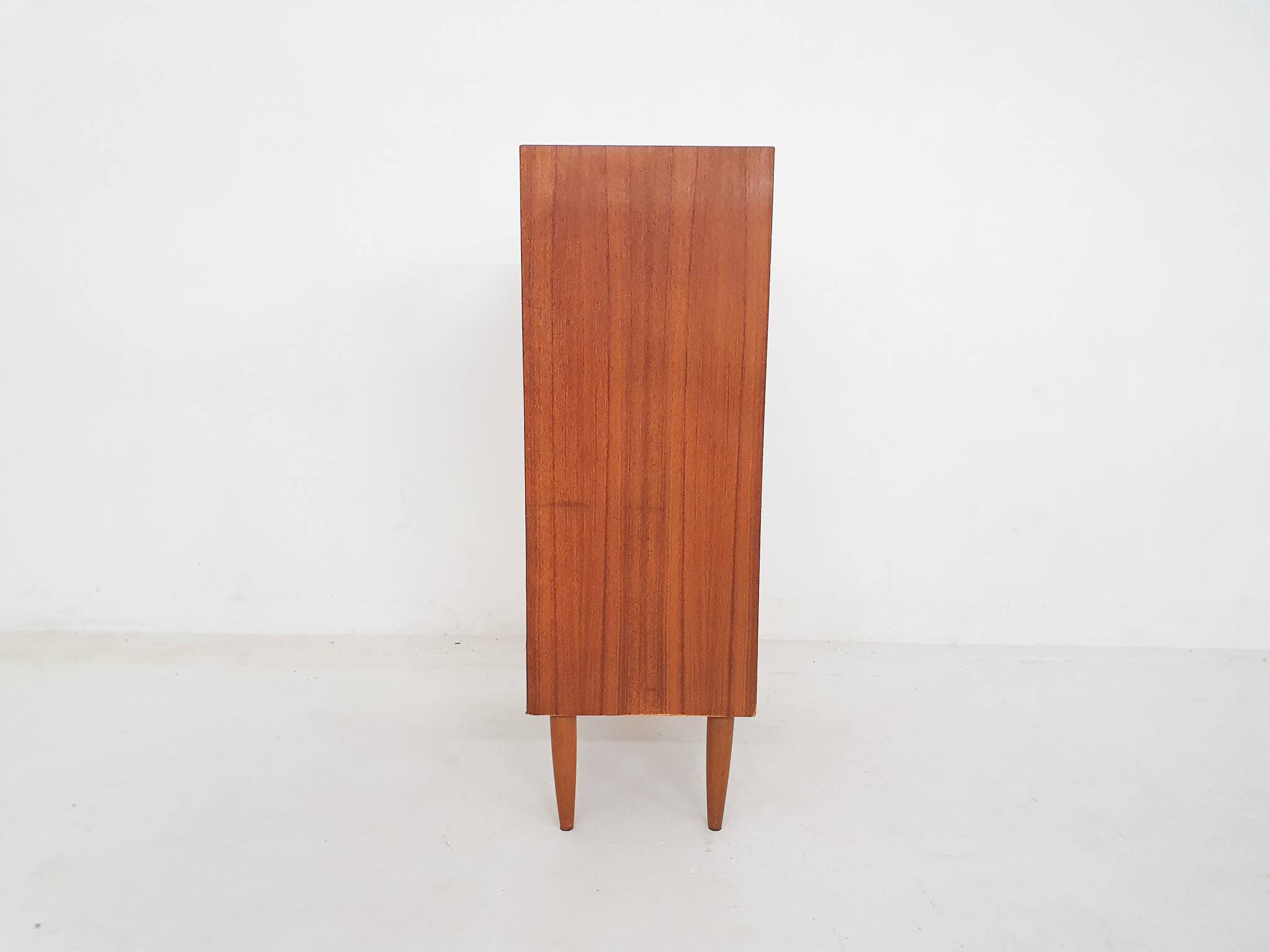 Commode en teck par MSI, Suède années 1950