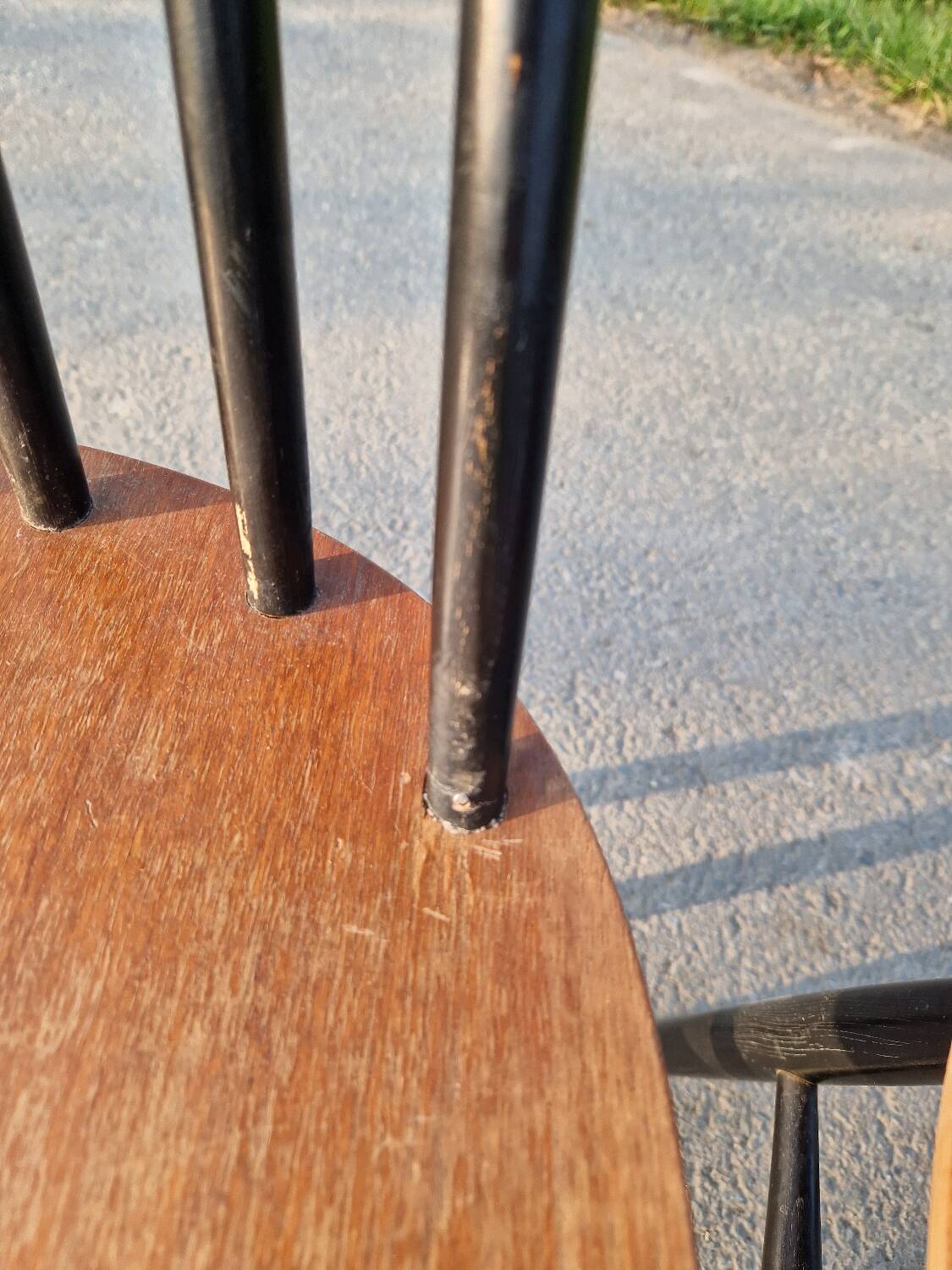 Set of 6 Fannett Scandinavian chairs by Ilmari Tapiovaara 1960.