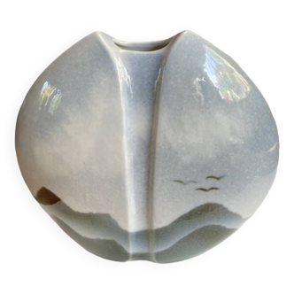 Vase porcelaine Virebent