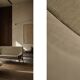 Mid-Century Scandinavian Modern 2Seater Brown Fabric Grace Sofa  from Ikea