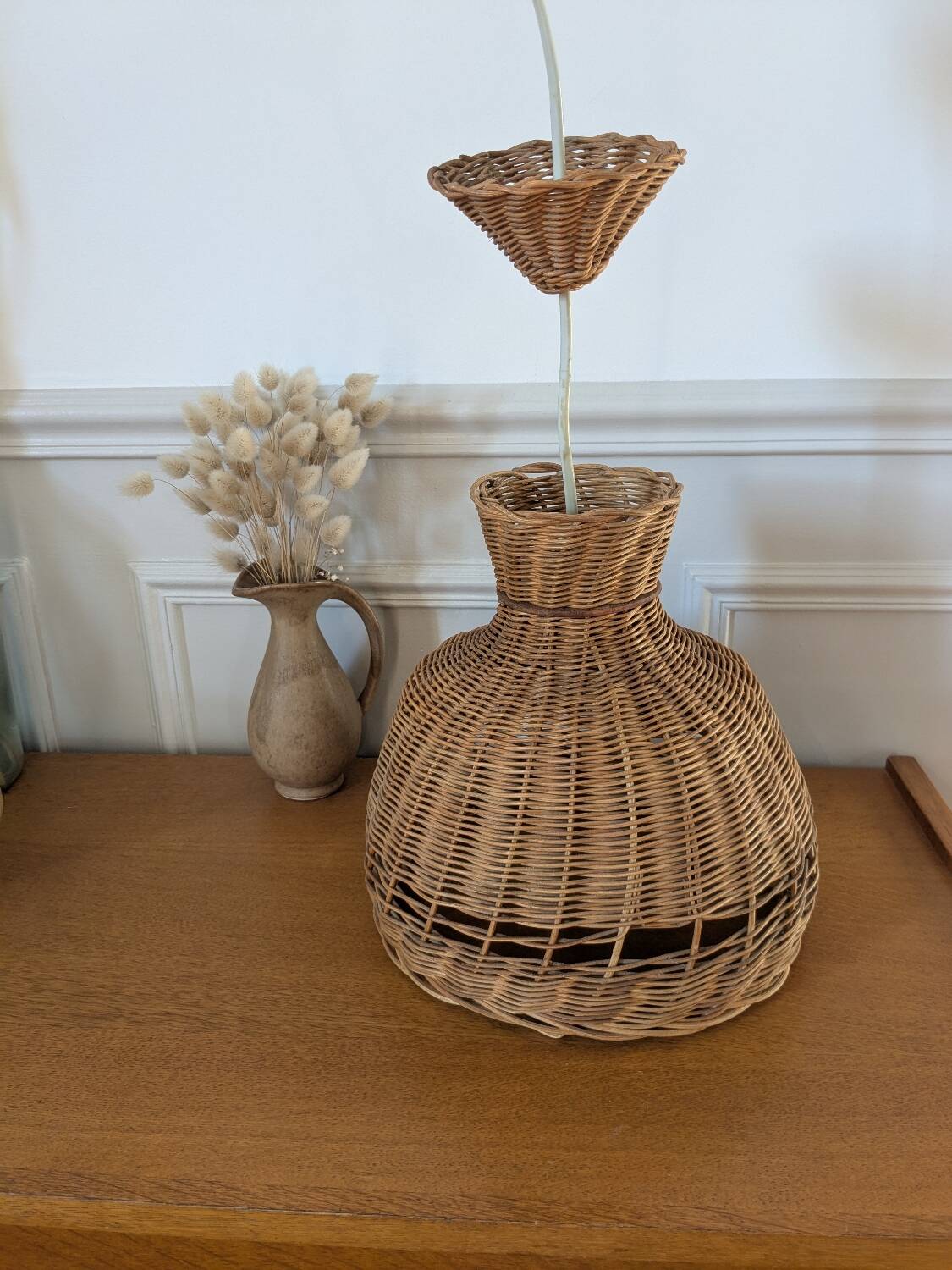 Suspension osier vintage