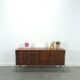 Enfilade en palissandre plus fin avec chromen poten, vintage kast