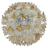 Mid-Century Modern Toni Zuccheri Edited by Venini Murano Glass Italian Lamp