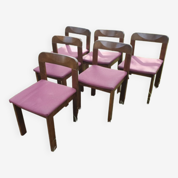 Série de 6 chaises 1970