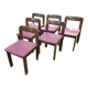 Série de 6 chaises 1970
