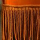 Fauteuil crapaud orange
