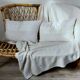 Banquette en rotin vintage