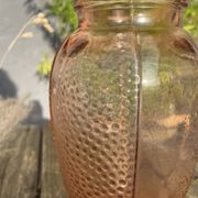 Art Deco pink vase