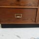 Vintage oak  shop filing cabinet with drawers