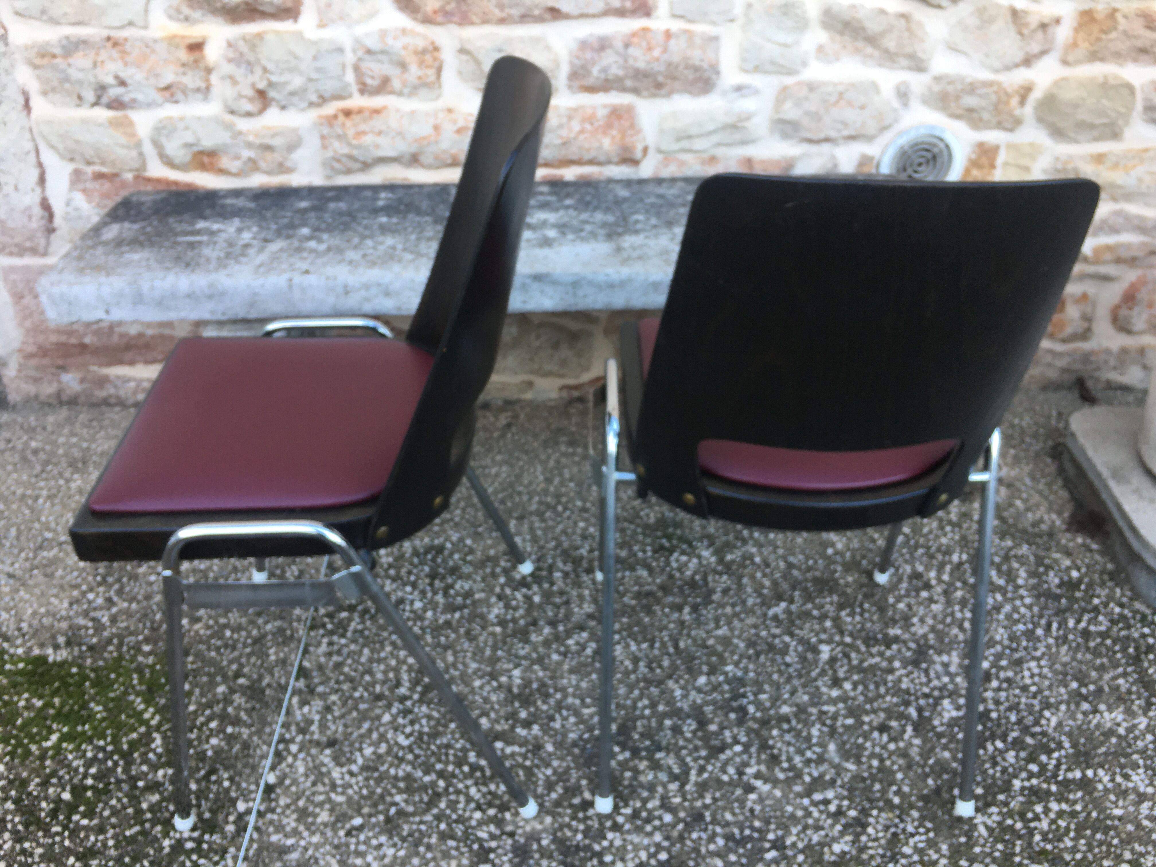 Suite de 4 chaises Baumann modèle Manhattan