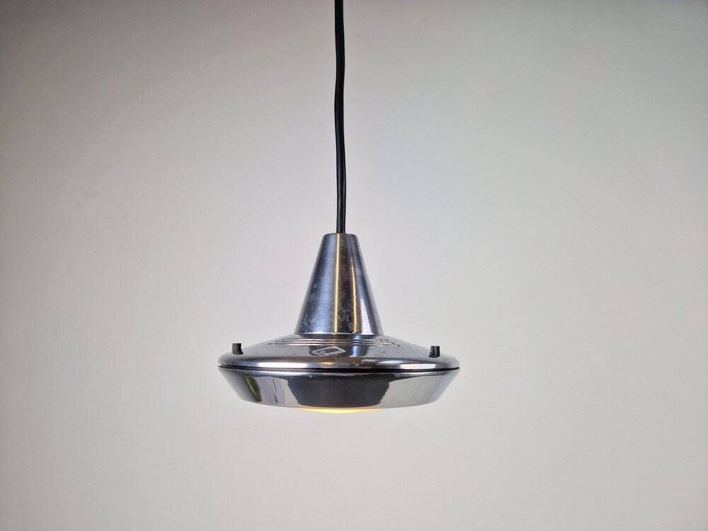 Postmodern Ursa Minor Pendant Lamp in Aluminum by Vico Magistretti for Nemo, Italy, 1990s