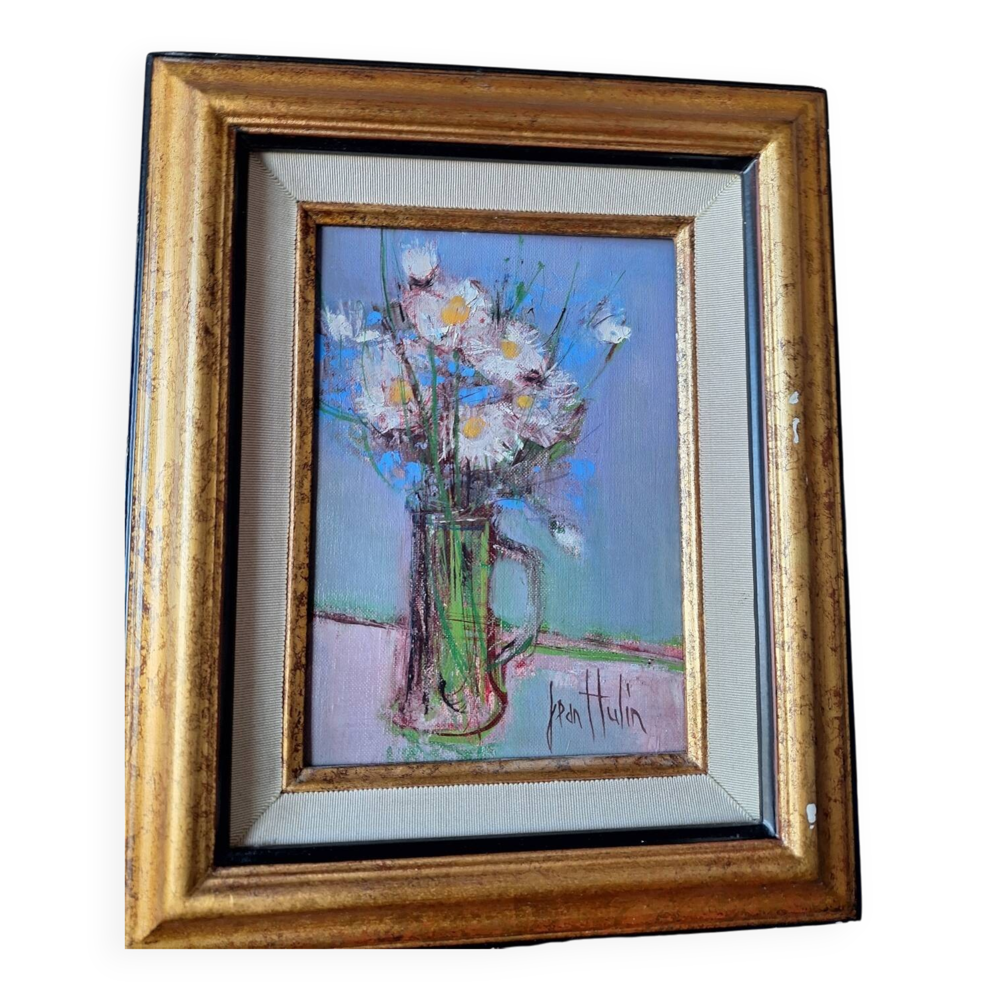 Oil on canvas signed Jean Hulin