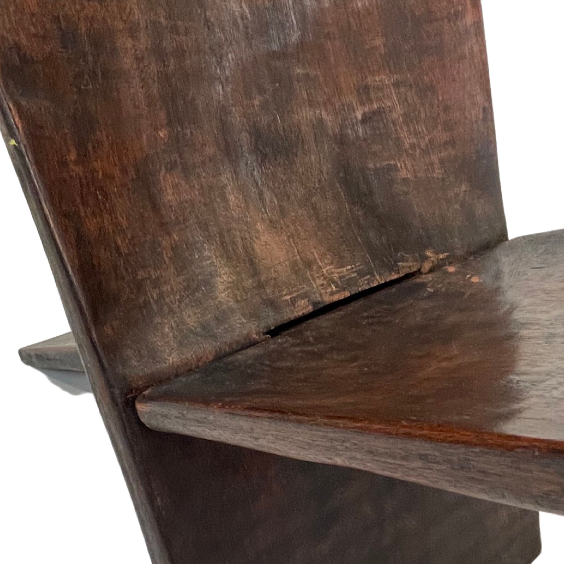 Conception de chaises de naissance africaine du milieu du siècle