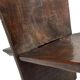 Conception de chaises de naissance africaine du milieu du siècle