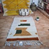 Handmade wool Berber rug 150 X 100 CM