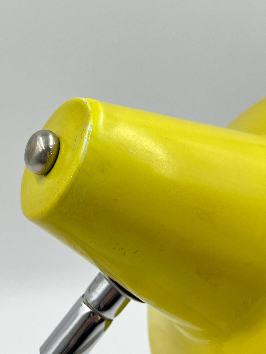 Vintage yellow desk lamp
