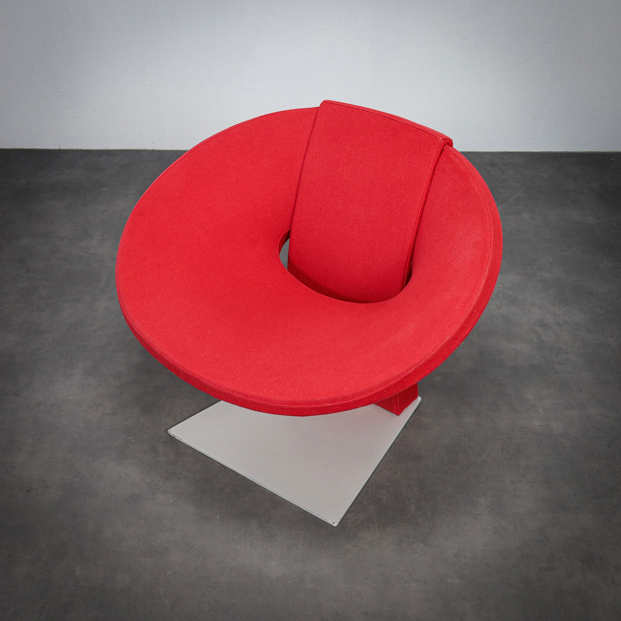 Chaise longue sculpturale contemporaine extrêmement rare, Italie, années 1990