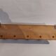 Wall coat rack gilded brass and formica 1960 vintage