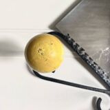 Vintage coat rack with mirror