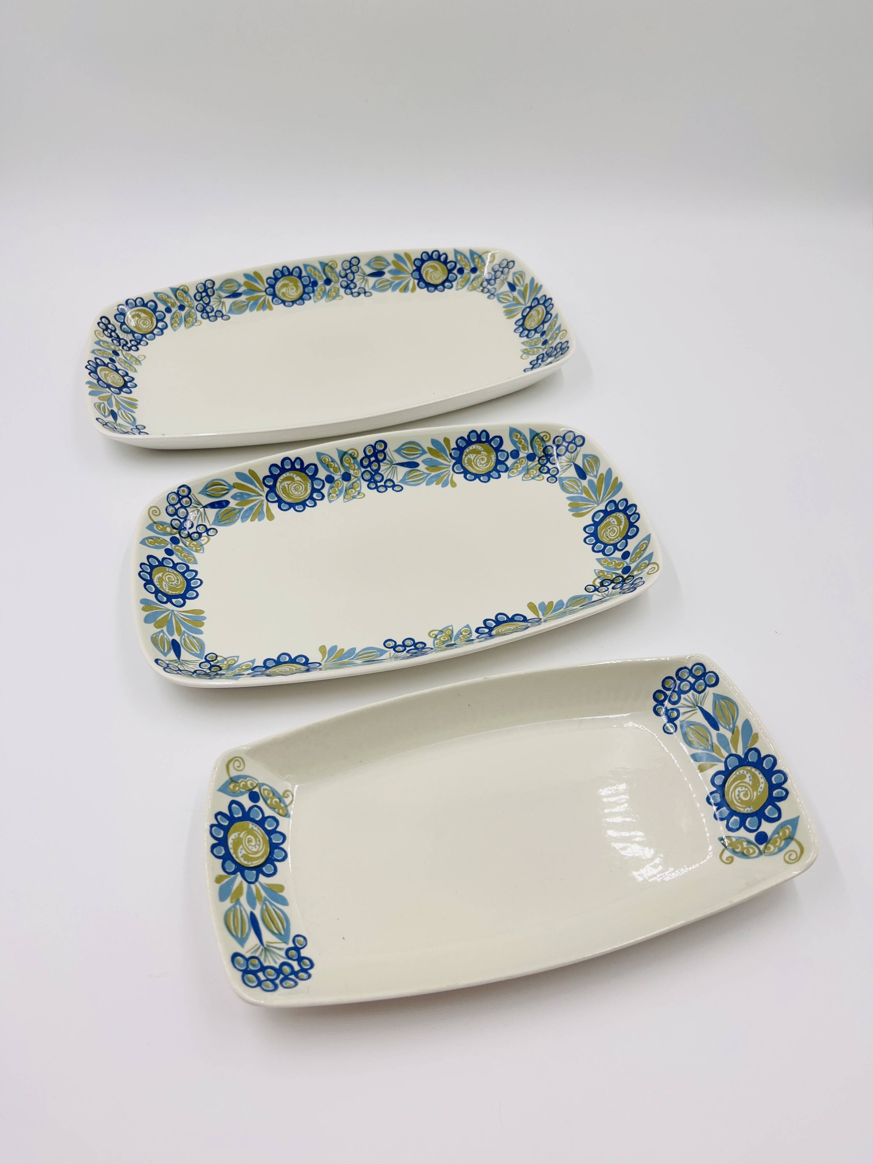 Service 3 dishes Figgjo Tor Viking Norway