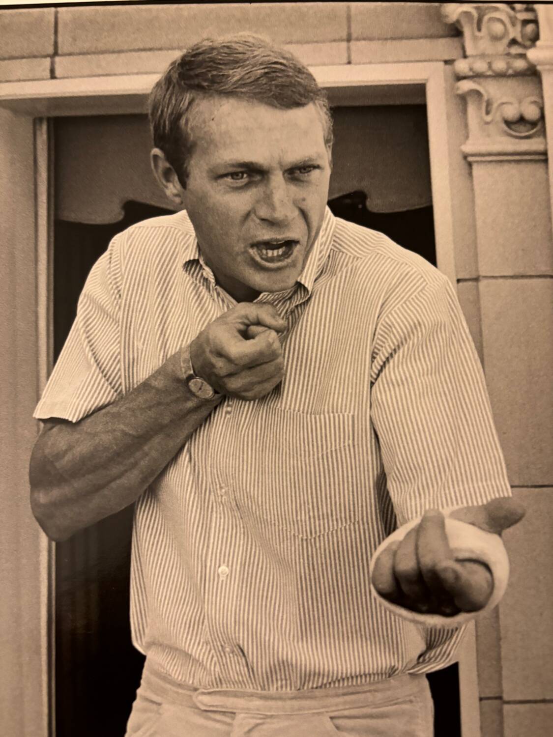 Film photo Steve Mac Queen by William Claxton