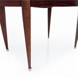 Table with chairs in Empire style, France.