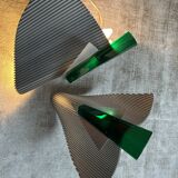 Pair of "trybeca" sconces by bernhard dessecker for ingo maurer, germany 19