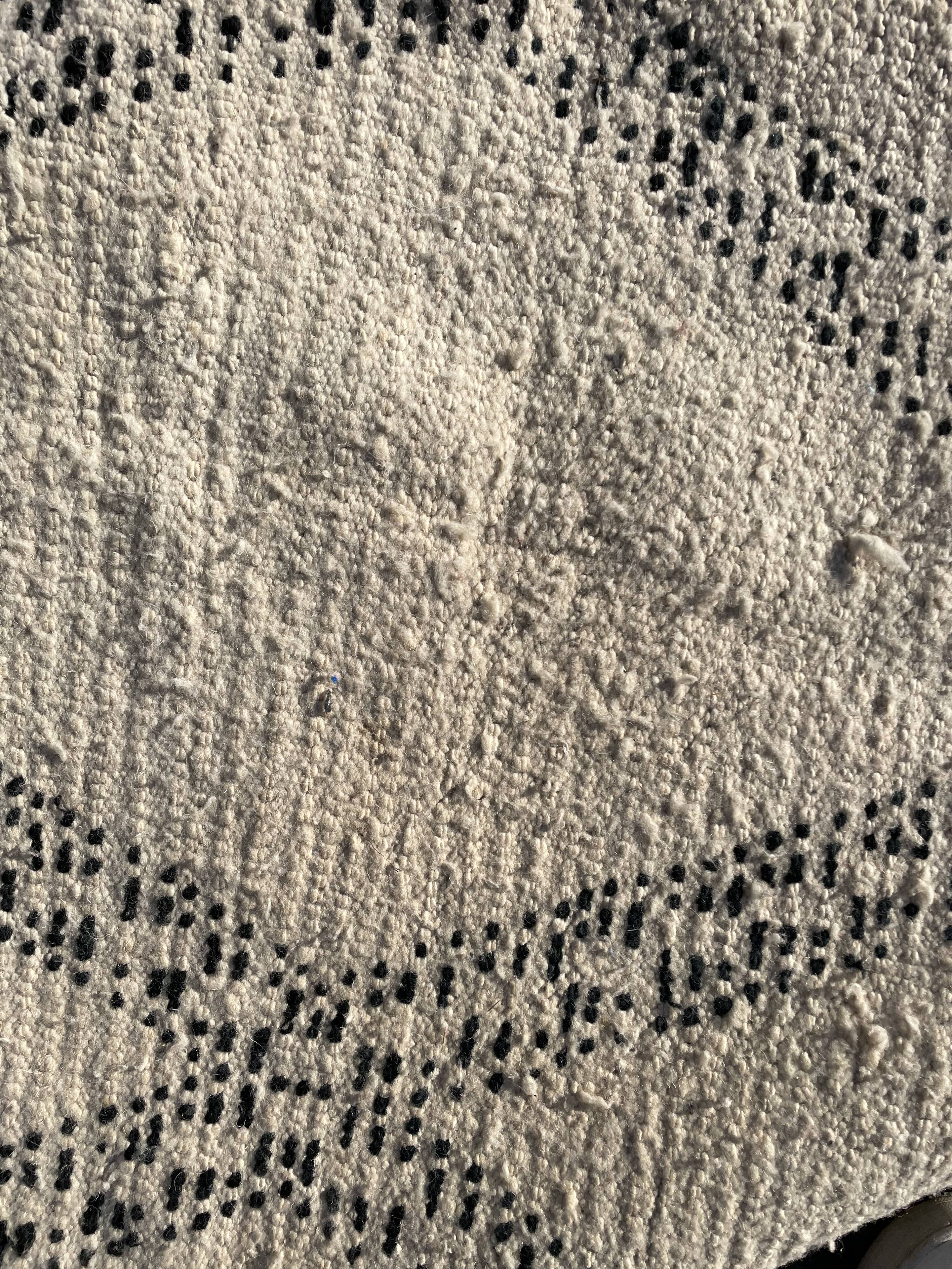 Berbere carpet beni ouarain old diamonds 155x300 cm